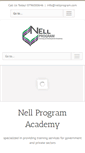 Mobile Screenshot of nellprogram.com